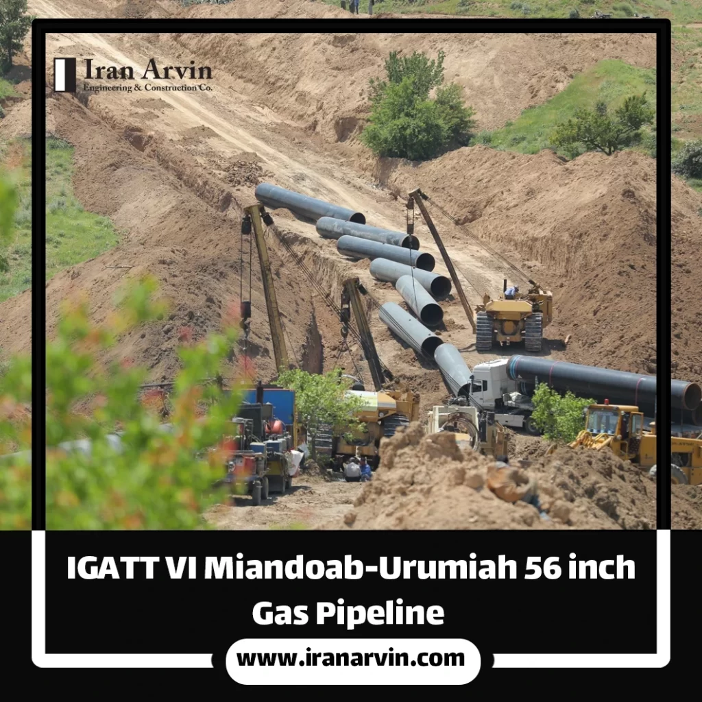 IGAT VI Miandoab-Urumiah 56 inch Gas Pipeline