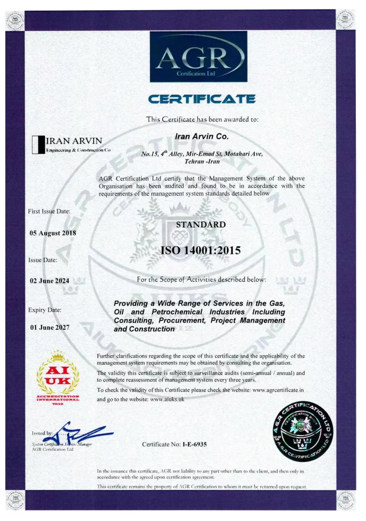 ISO 140012015 in 2024