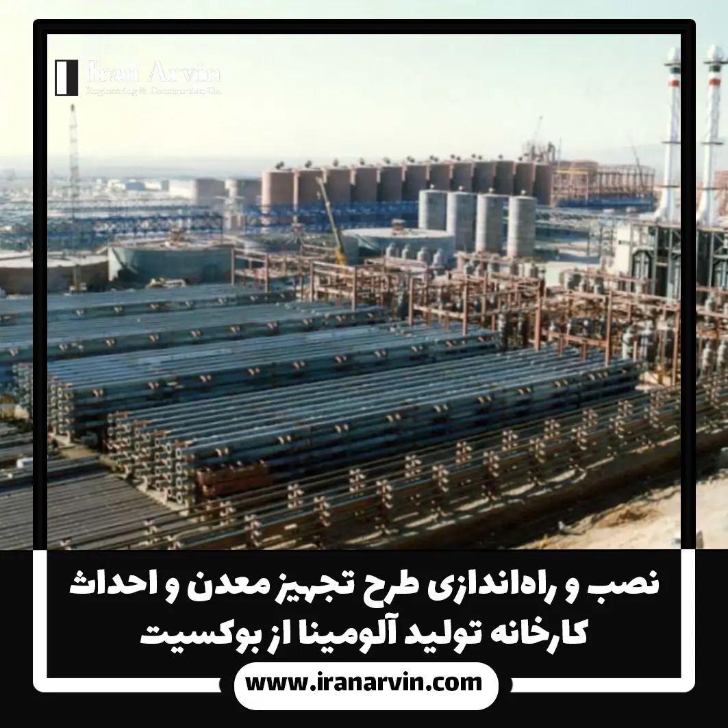 طرح تجهیز معدن تولید آلومینا از بوکسیت